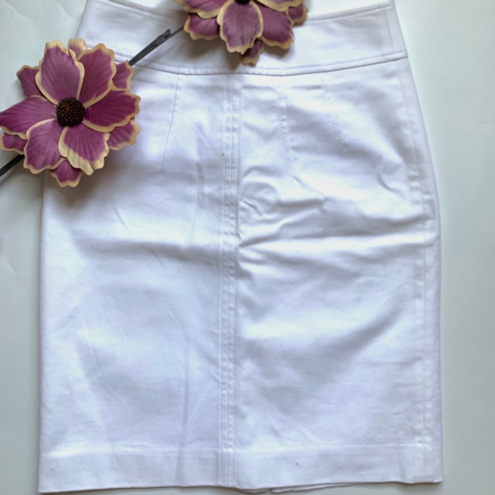 White skirt